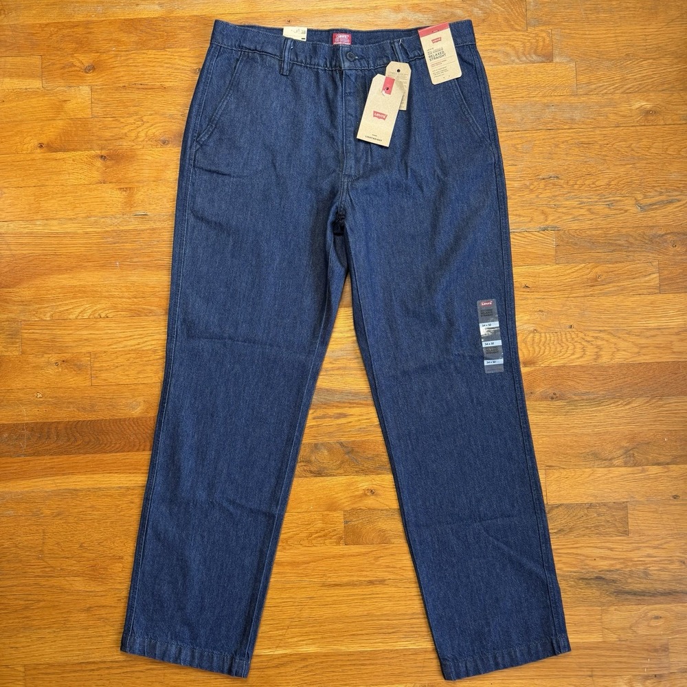 Levi's XX Chino Authentic Straight Lightweight Twill Denim Pants Size 34 x 32